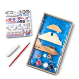 Decorate-Your-Own Wooden Plane D4