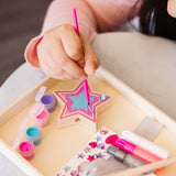 Decorate-Your-Own Wooden Princess Wand F5