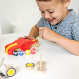 Decorate-Your-Own Wooden Race Car R6