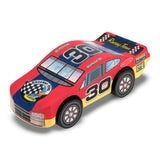 Decorate-Your-Own Wooden Race Car R6