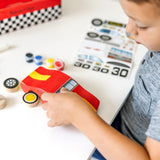Decorate-Your-Own Wooden Race Car R6