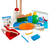 Deluxe Cleaning & Laundry Play Set Y4