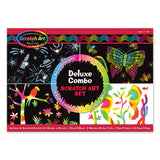 Deluxe Combo Scratch Art Set Z0