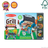Deluxe Grill & Pizza Oven Play Set I9