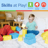 Deluxe Jumbo Cardboard Blocks - 40 Pieces W6