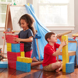 Deluxe Jumbo Cardboard Blocks - 40 Pieces W6