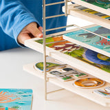 Deluxe Wire Puzzle Rack L6