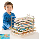 Deluxe Wire Puzzle Rack L6