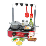 Deluxe Wooden Cooktop Set D8