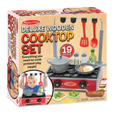 Deluxe Wooden Cooktop Set O5