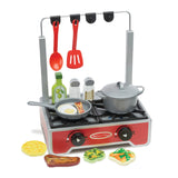 Deluxe Wooden Cooktop Set O5