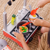Deluxe Wooden Cooktop Set O5
