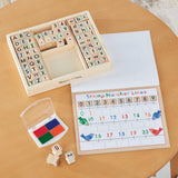 Deluxe Wooden Stamp Set - ABCs 123s A1