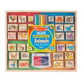 Deluxe Wooden Stamp Set - Animals M9