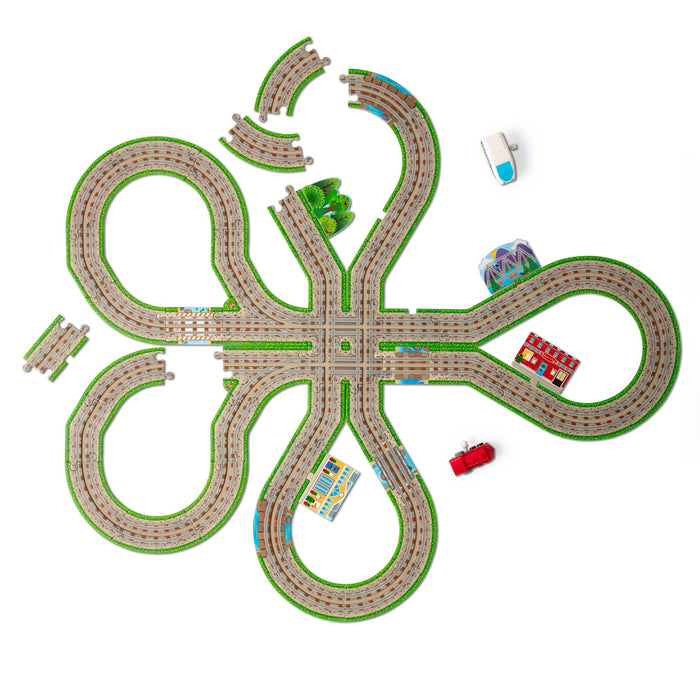 Design Your Own Railroad Floor Puzzle P1