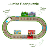 Design Your Own Railroad Floor Puzzle P1