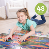 Dinosaur Floor Puzzle - 48 Pieces S3