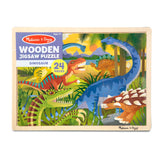 Dinosaur Wooden Jigsaw Puzzle - 24 Pieces F0