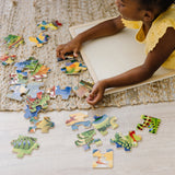 Dinosaur Wooden Jigsaw Puzzle - 24 Pieces F0