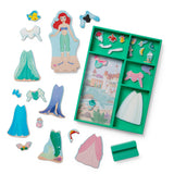 Disney Ariel Wooden Magnetic Dress-Up G4