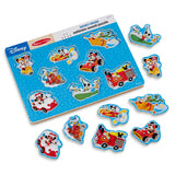 Disney Mickey Mouse & Friends Vehicles Sound Puzzle - 8 Pieces R6