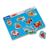 Disney Mickey Mouse & Friends Vehicles Sound Puzzle - 8 Pieces R6