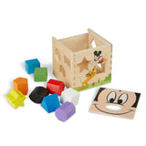 Disney Mickey Mouse & Friends Wooden Shape Sorting Cube K6