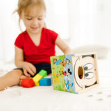 Disney Mickey Mouse & Friends Wooden Shape Sorting Cube K6