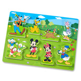 Disney Mickey Mouse Wooden Chunky Puzzle I1