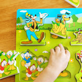 Disney Mickey Mouse Wooden Chunky Puzzle I1
