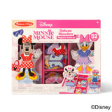 Disney Minnie & Daisy Deluxe Wooden Magnetic Dress-Up O1