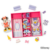 Disney Minnie & Daisy Deluxe Wooden Magnetic Dress-Up O1