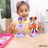 Disney Minnie & Daisy Deluxe Wooden Magnetic Dress-Up O1