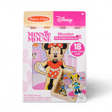 Disney Minnie Mouse Wooden Mix & Match Dress-Up Puzzle D4