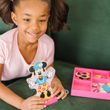 Disney Minnie Wooden Magnetic Dress-Up N9