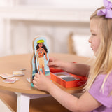 Disney Moana Wooden Magnetic Dress-Up Play Set Q5