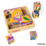 Disney Princess Wooden Cube Puzzle S9