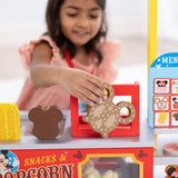 Disney Snacks & Popcorn Wooden Food Counter X3