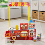 Disney Snacks & Popcorn Wooden Food Counter X3