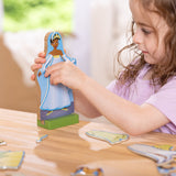 Disney Tiana Wooden Magnetic Dress-Up Play Set G8