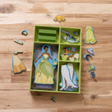 Disney Tiana Wooden Magnetic Dress-Up Play Set G8
