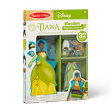Disney Tiana Wooden Magnetic Dress-Up Play Set X7