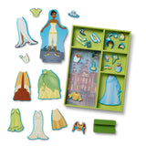 Disney Tiana Wooden Magnetic Dress-Up Play Set X7
