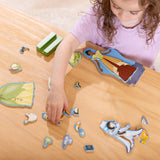 Disney Tiana Wooden Magnetic Dress-Up Play Set X7