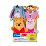 Disney Winnie the Pooh Soft & Cuddly Hand Puppets B6