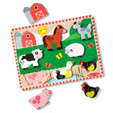Farm Animals Chunky Puzzle - 8 Pieces A9
