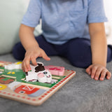 Farm Animals Chunky Puzzle - 8 Pieces A9