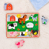Farm Animals Chunky Puzzle - 8 Pieces A9