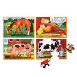 Farm Animals Jigsaw Puzzles in a Box C9