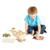 Farm Animals Jigsaw Puzzles in a Box H9